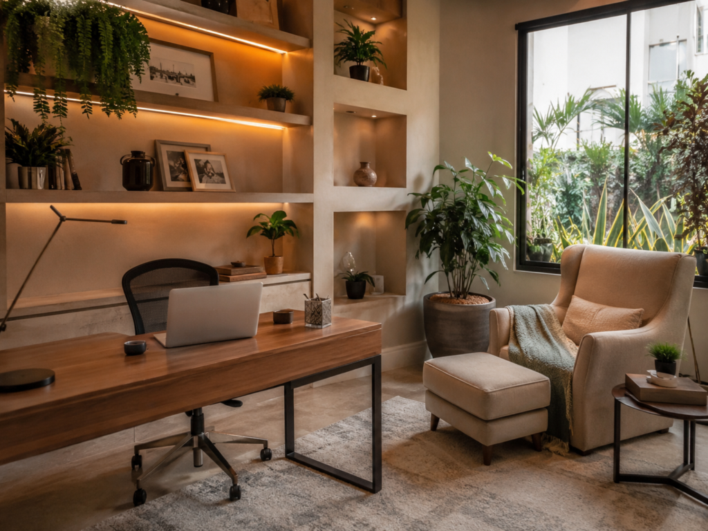 Decoração de home office