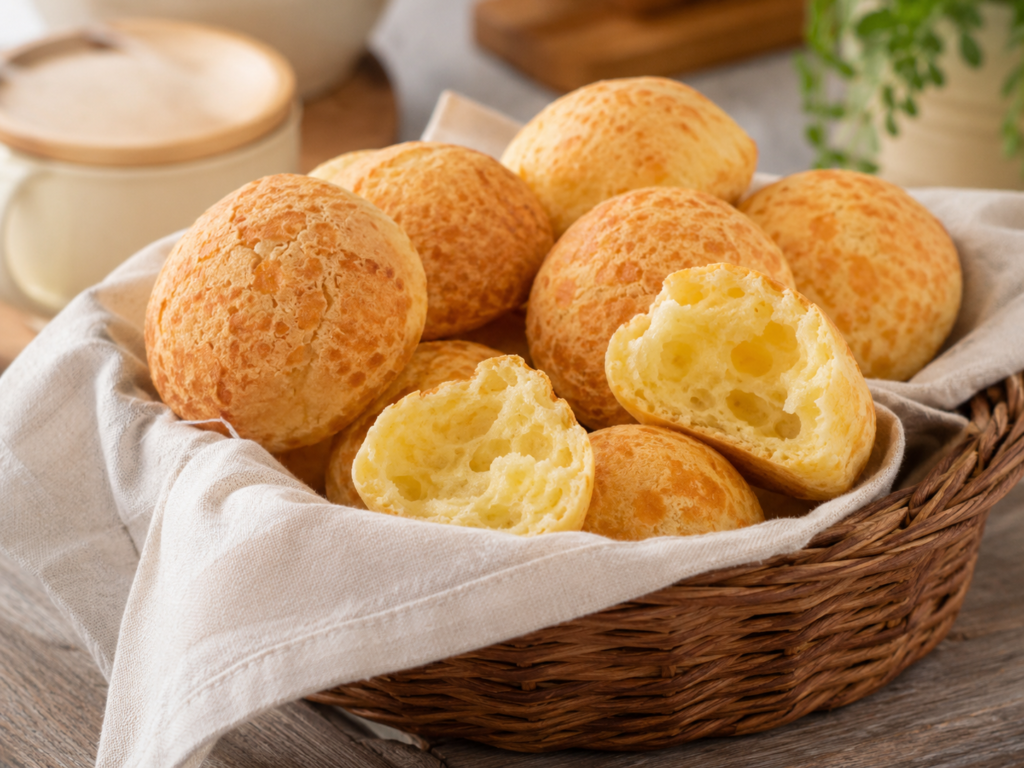 pão de queijo caseiro