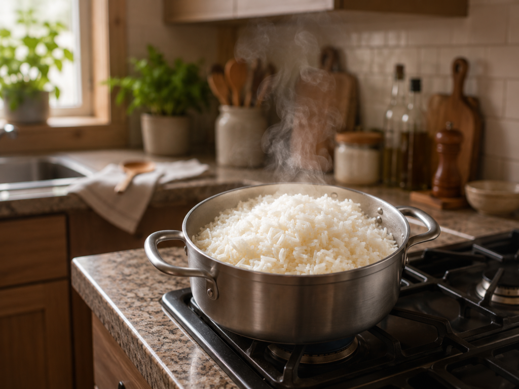 Como fazer arroz soltinho