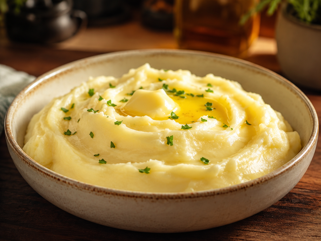Purê de batata cremoso