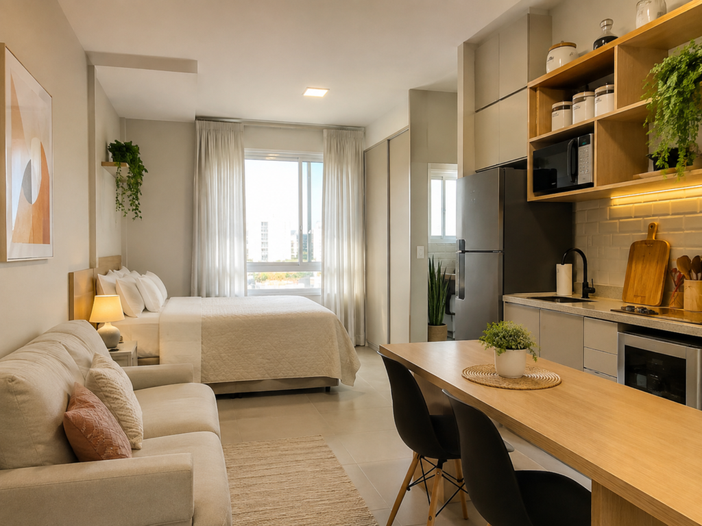 Kitchenette organizada