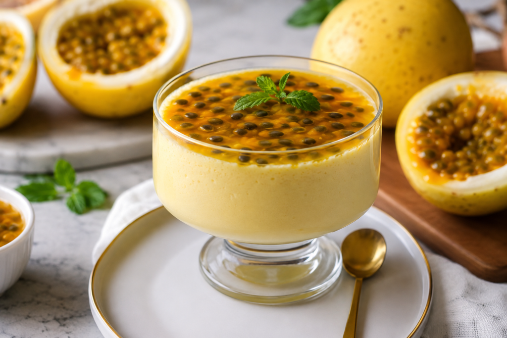 Mousse de maracujá