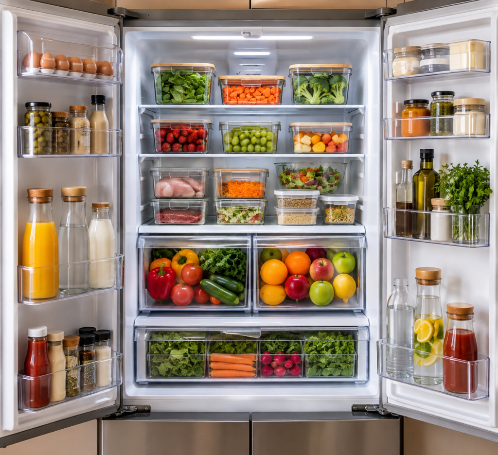 Como organizar a geladeira